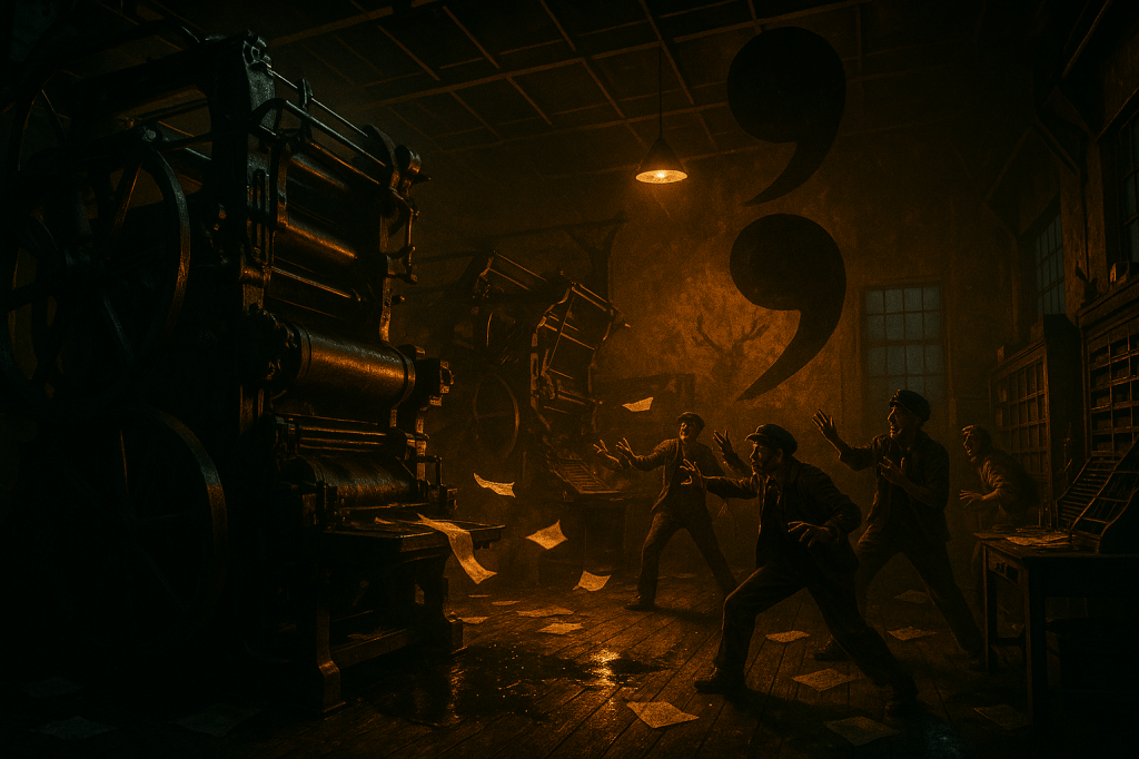 QUIBBLE’S QUAGMIRES: Or, How a Comma Nearly Doomed Us&nbsp;All